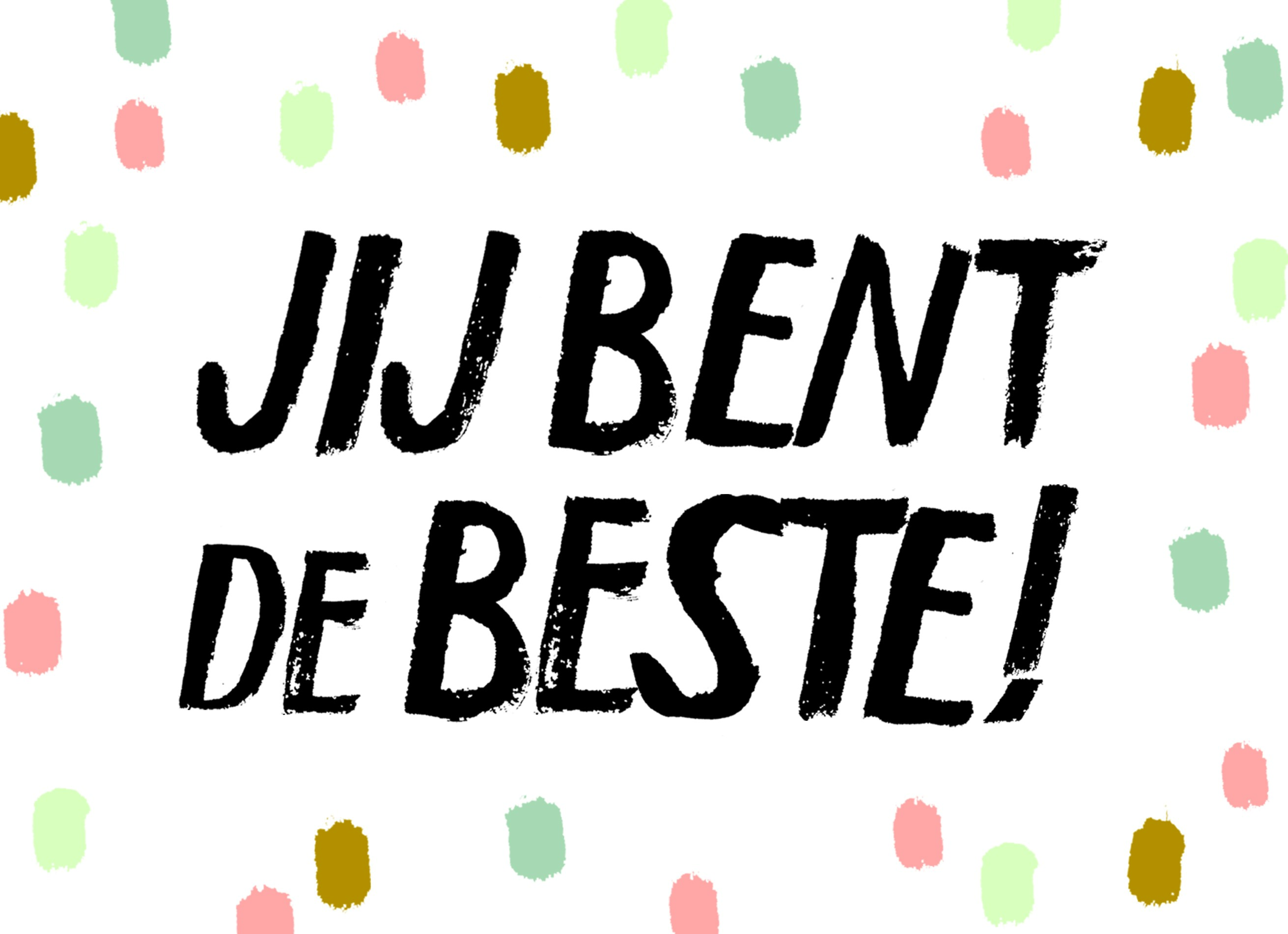 Hallmark Kaart | Dag van de Medewerker | Een positieve kaart met de leuke tekst jij bent de beste