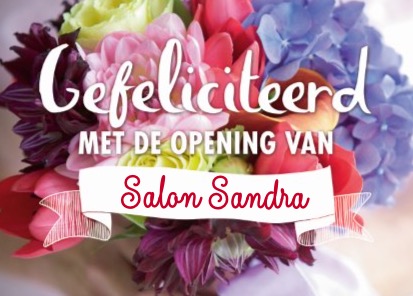 Hallmark Kaart | Nieuwe zaak | Gefeliciteerd opening bloemen