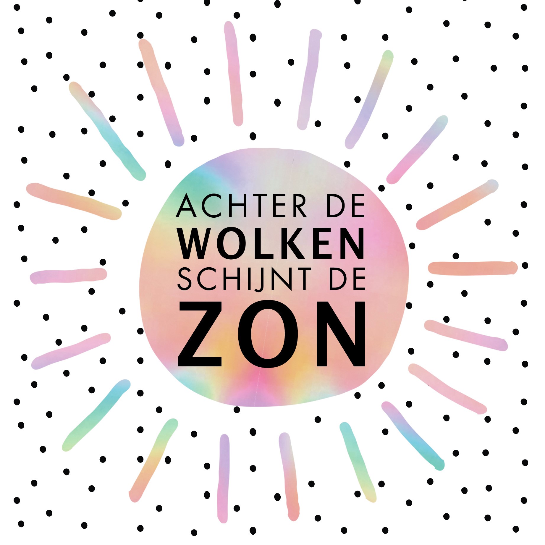 Hallmark Kaart | Algemeen, Troost | Shine achter de wolken schijnt de zon