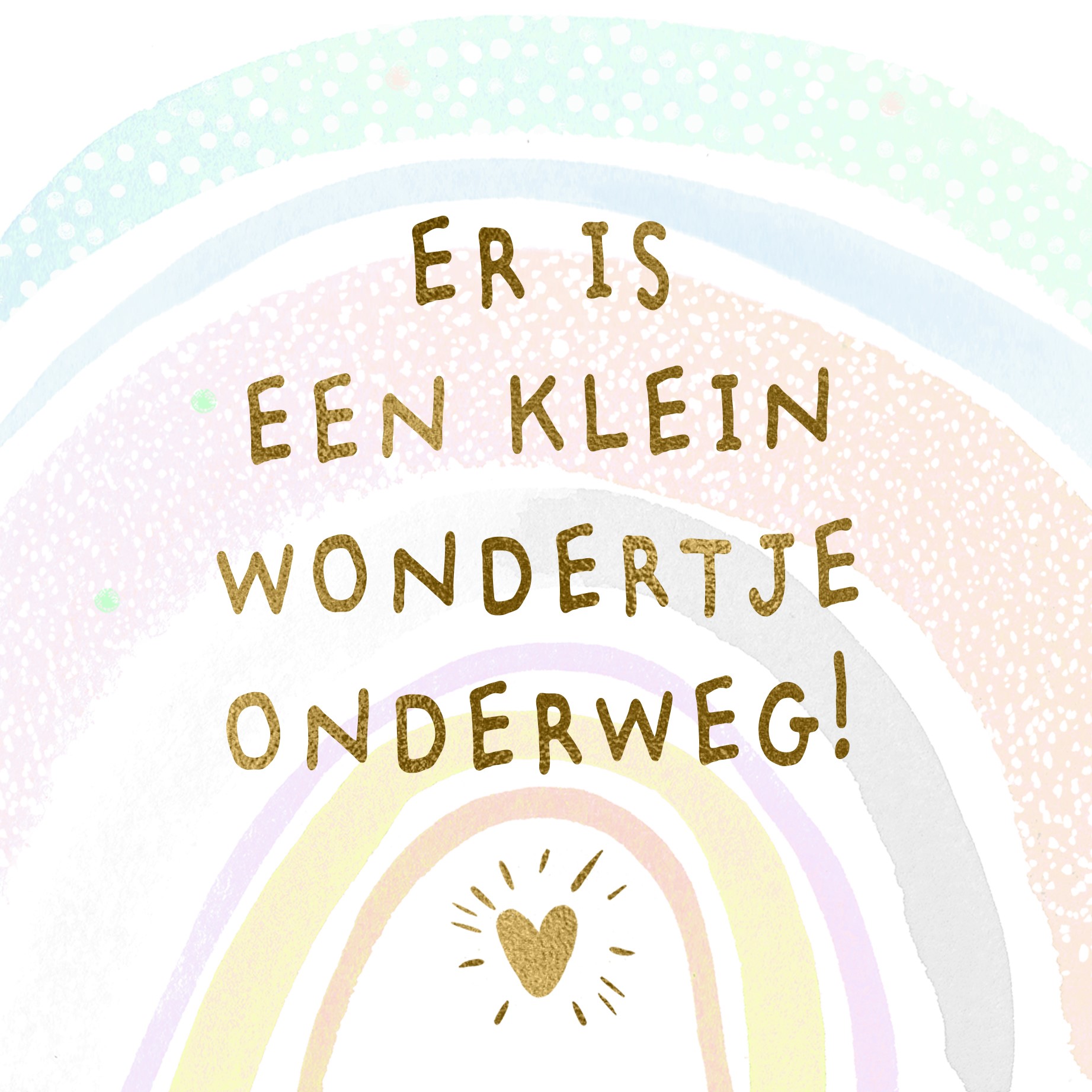 Hallmark Kaart | Algemeen, Kleinkind | Er is een klein wondertje onderweg