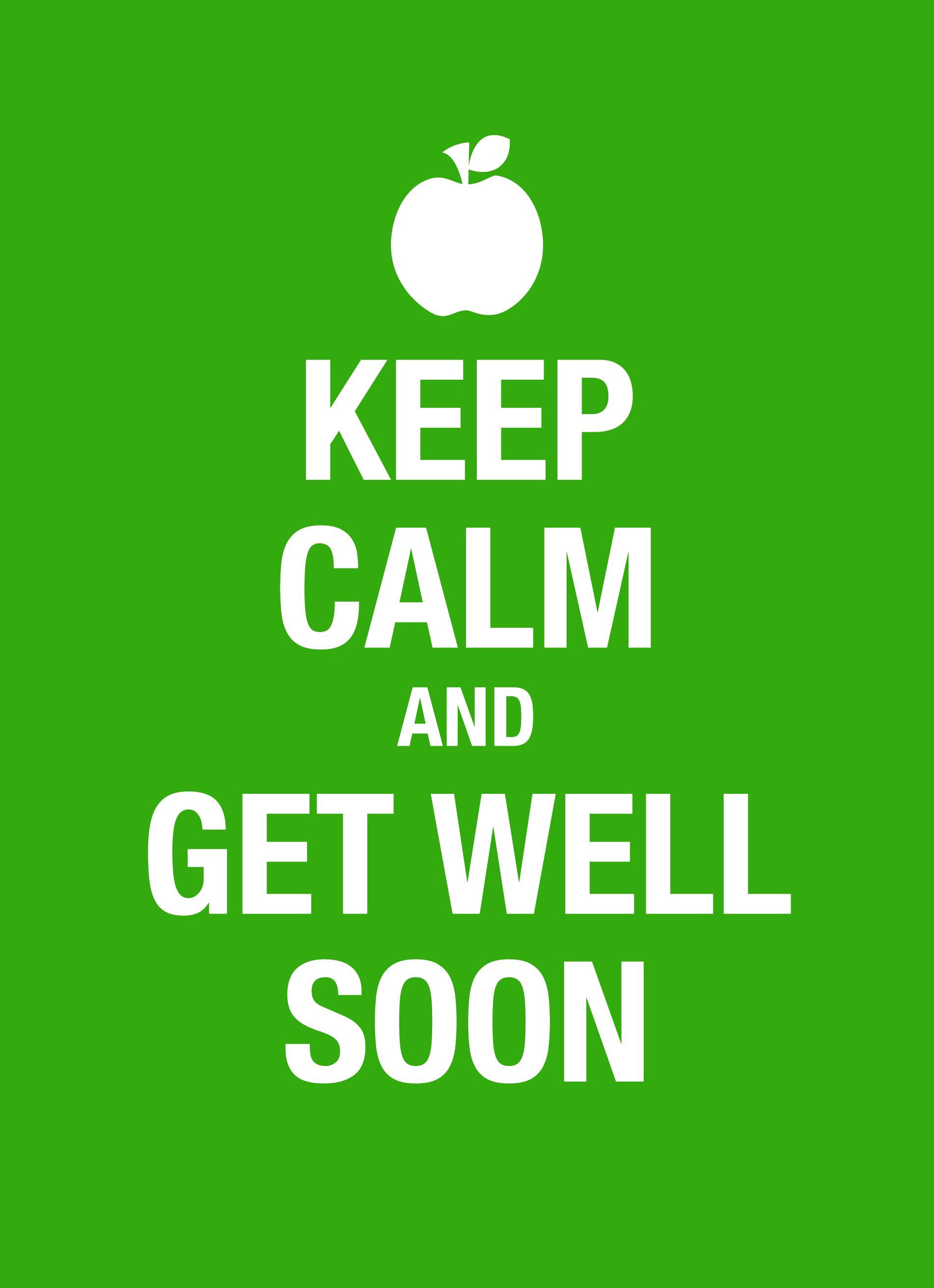 Hallmark Kaart | Algemeen | Keep calm and get well soon