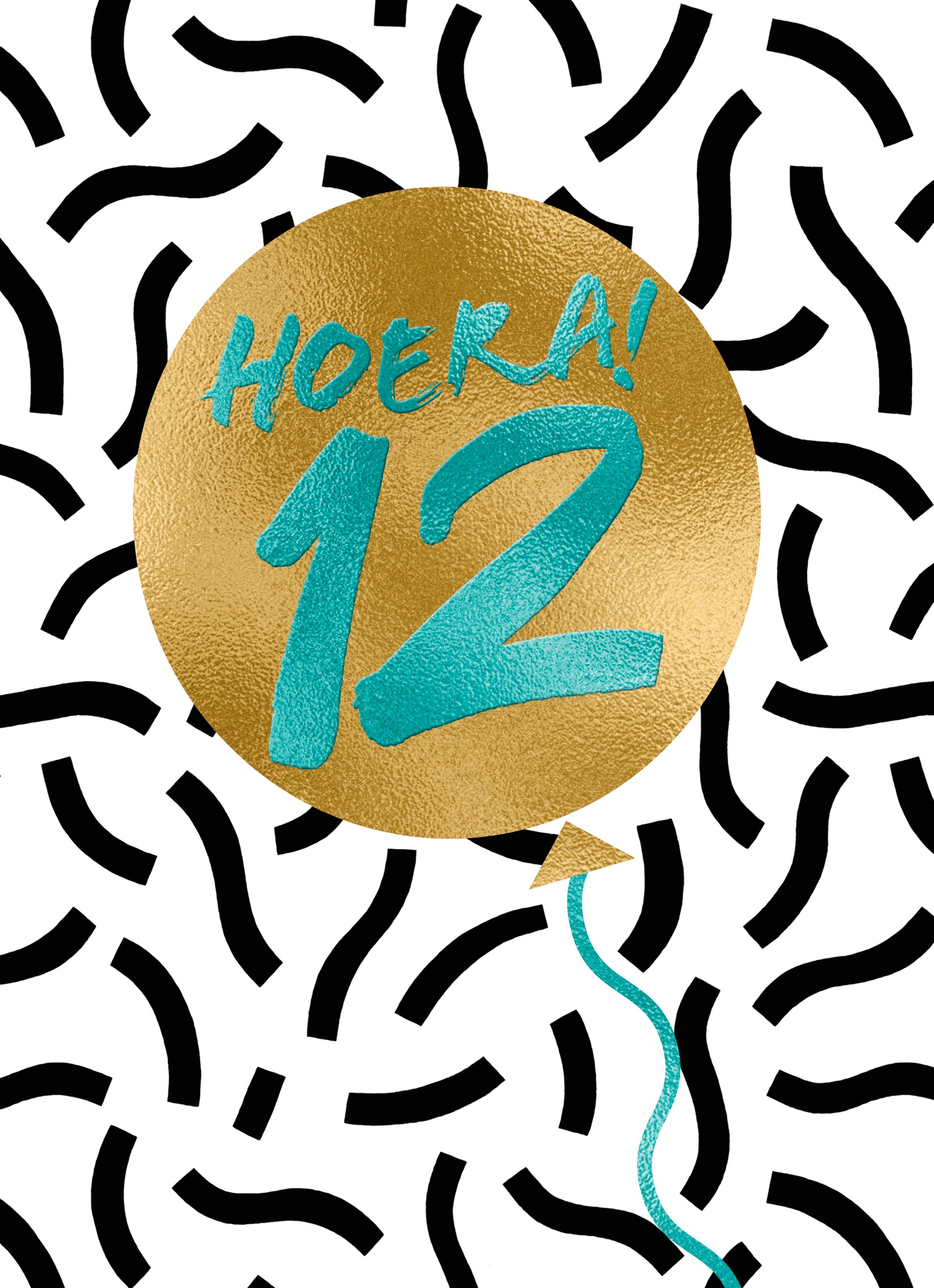 Verjaardagskaart Hallmark | Verjaardagskaart Hoera 12 jongen