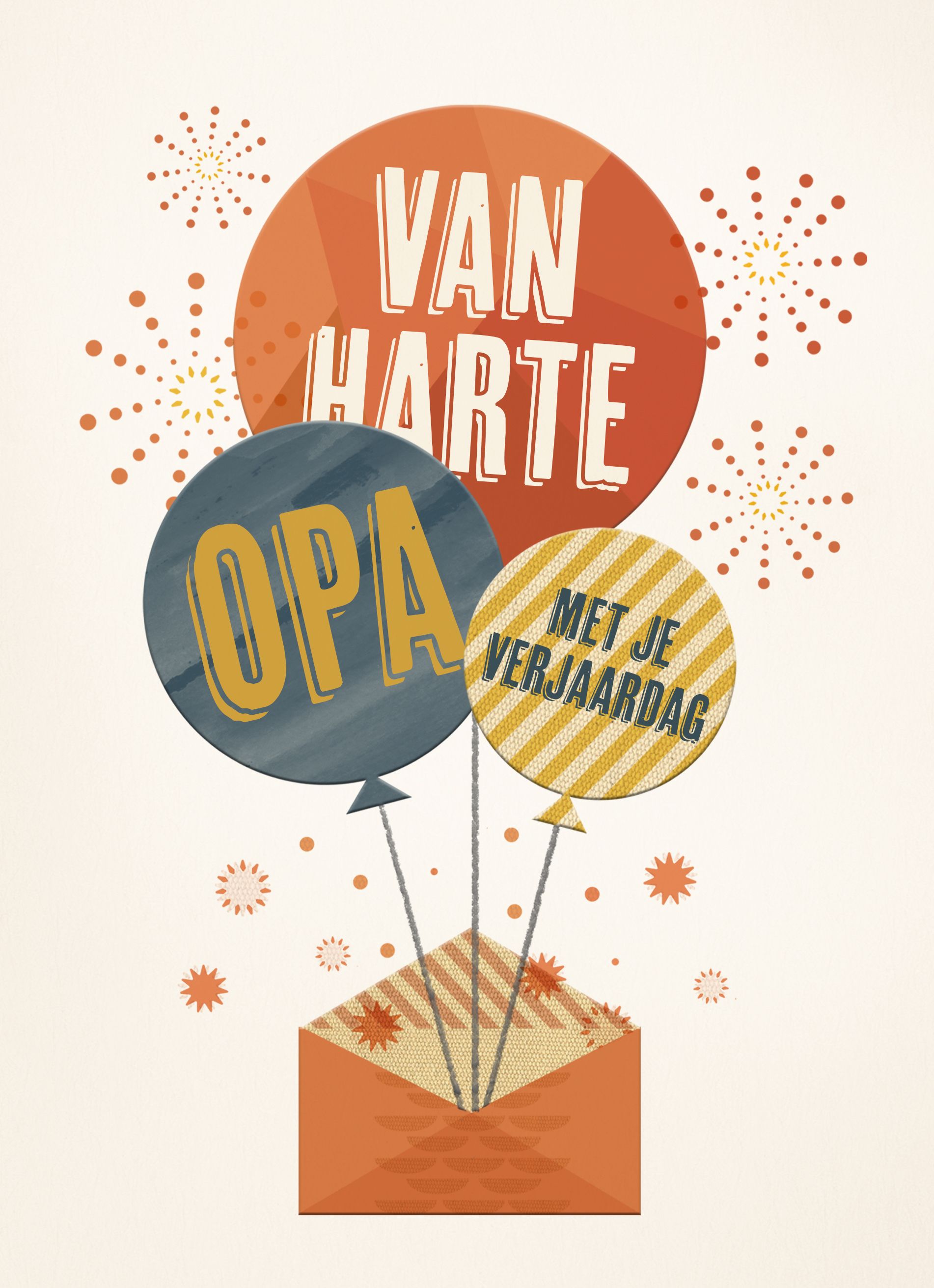 Van harte opa met je verjaardag
