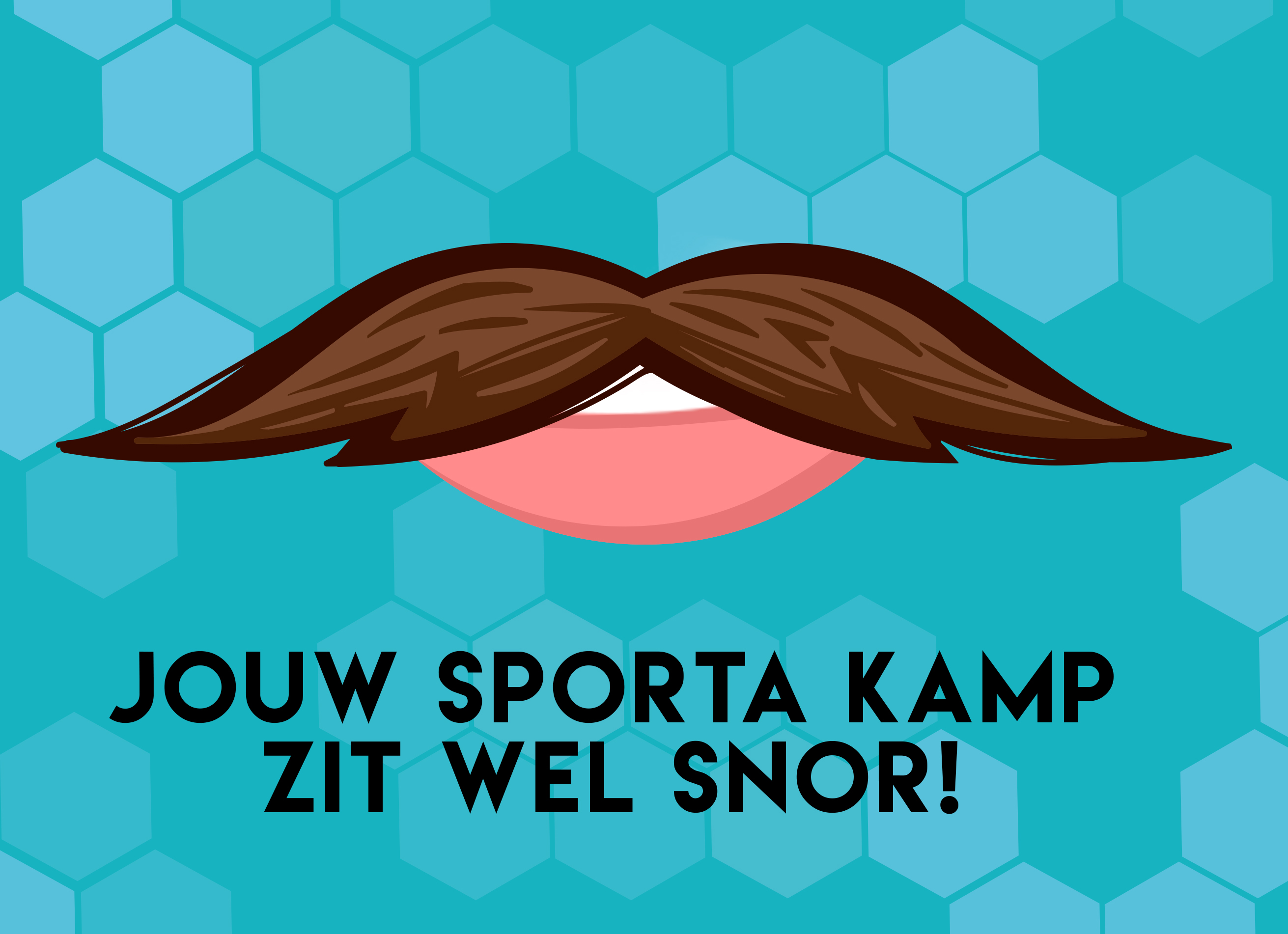 Hallmark Kaart | Op kamp | Sporta op kamp kaart jouw sporta kamp zit wel snor