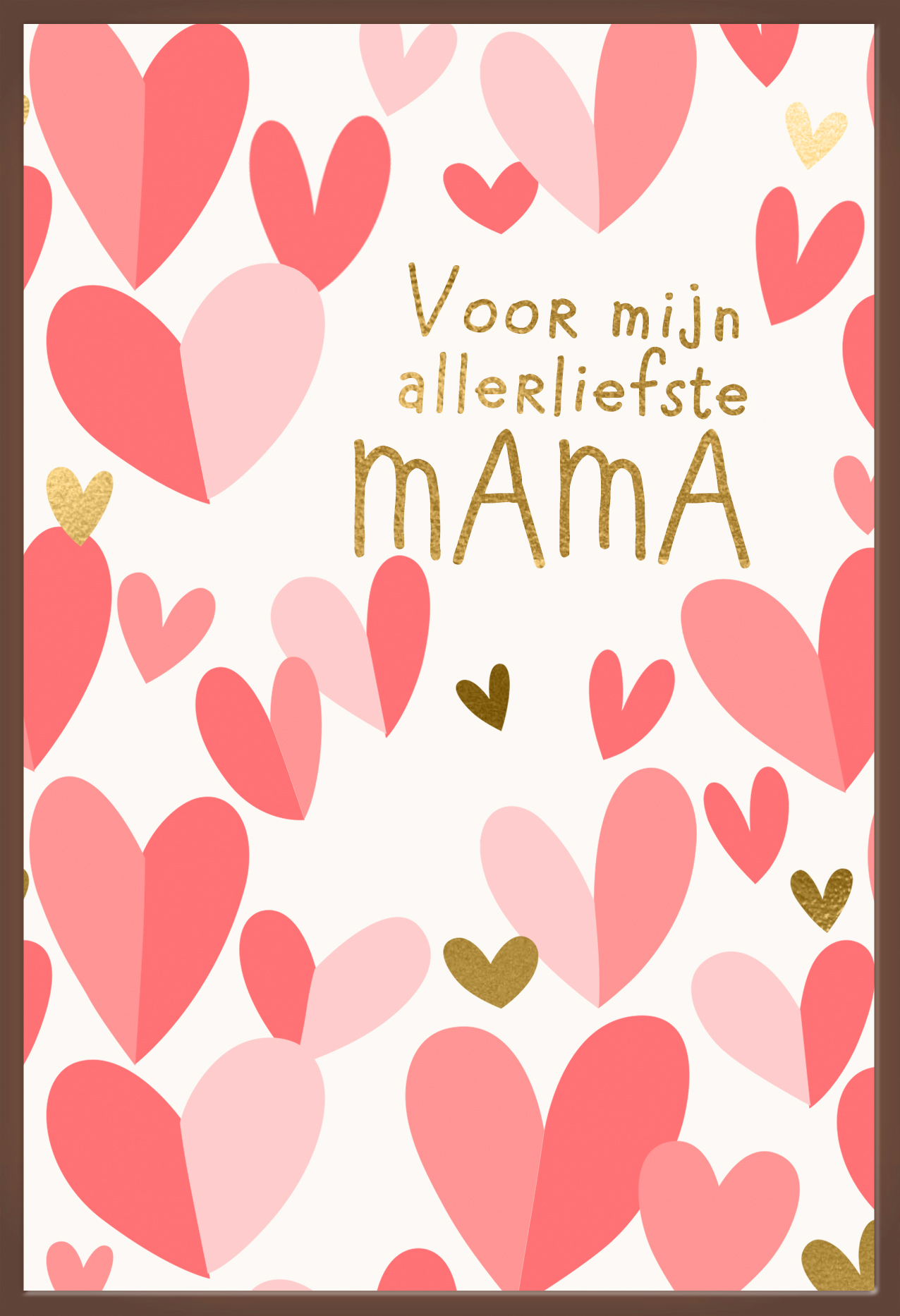 Chocolade kaart Moederdag Hallmark | Moederdag chocoladekaart voor mijn allerliefste mama