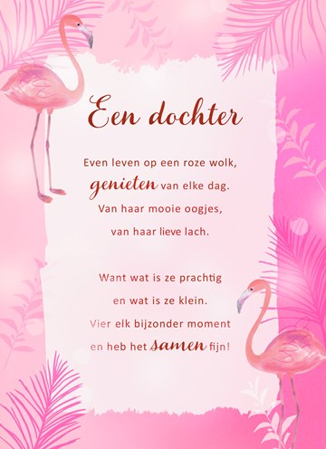 Verbazingwekkend Felicitatie geboorte dochter | Stuur een felicitatiekaartje | Hallmark EW-52