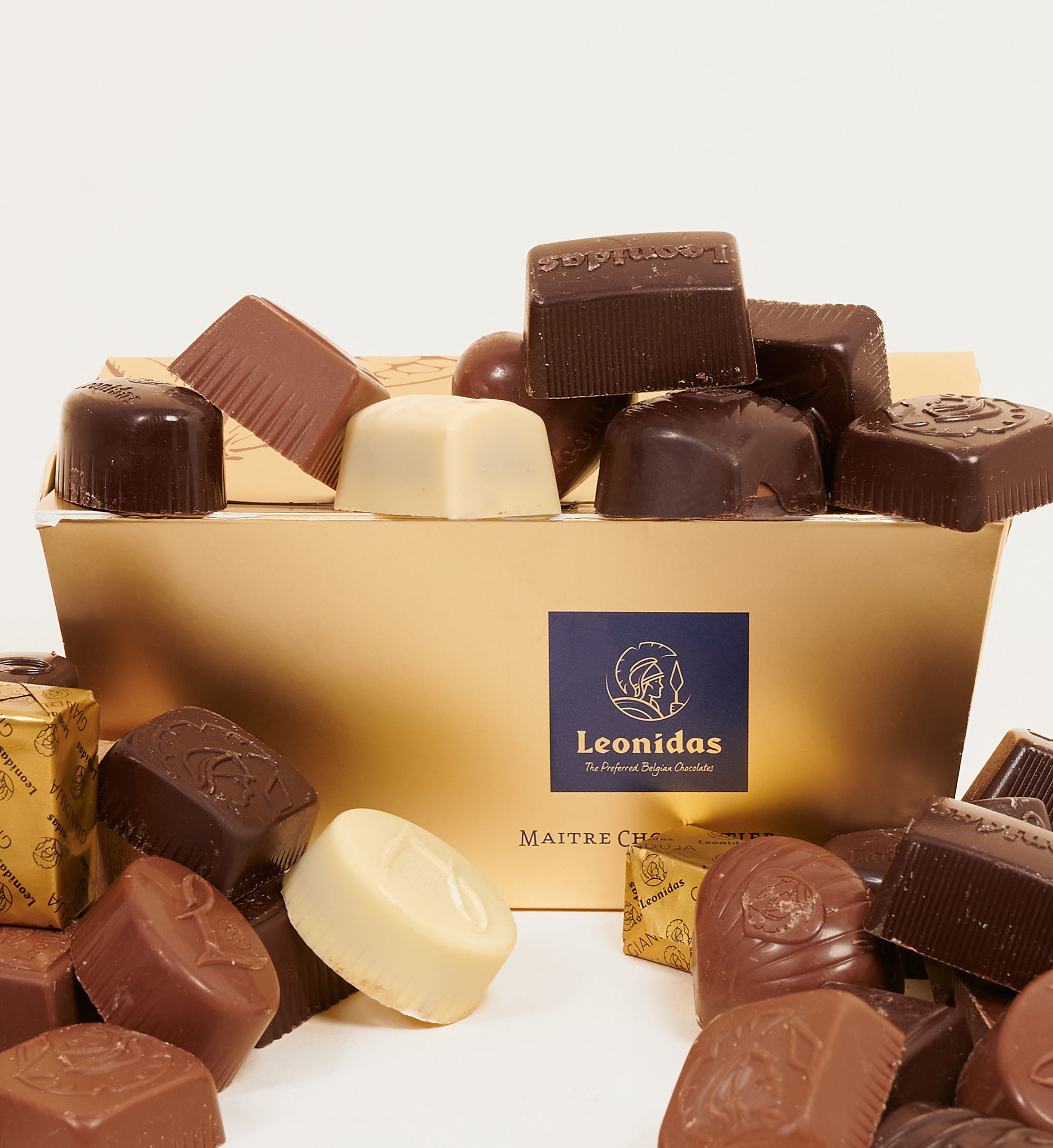 Leonidas Chocolade Bonbons Giftbox 500 gr | Chocolade cadeau + kaart versturen