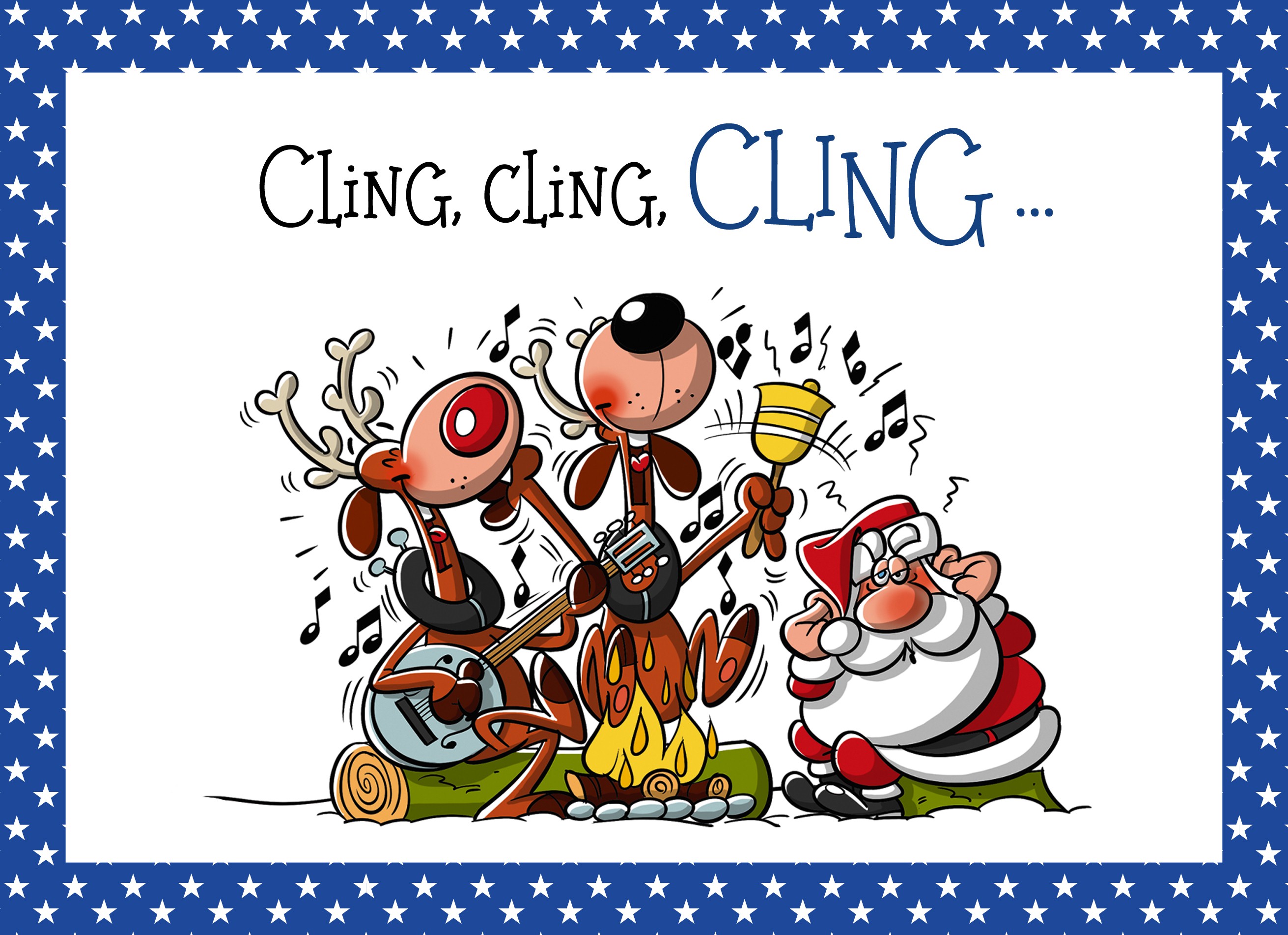 Cartes noel humour noel Hallmark