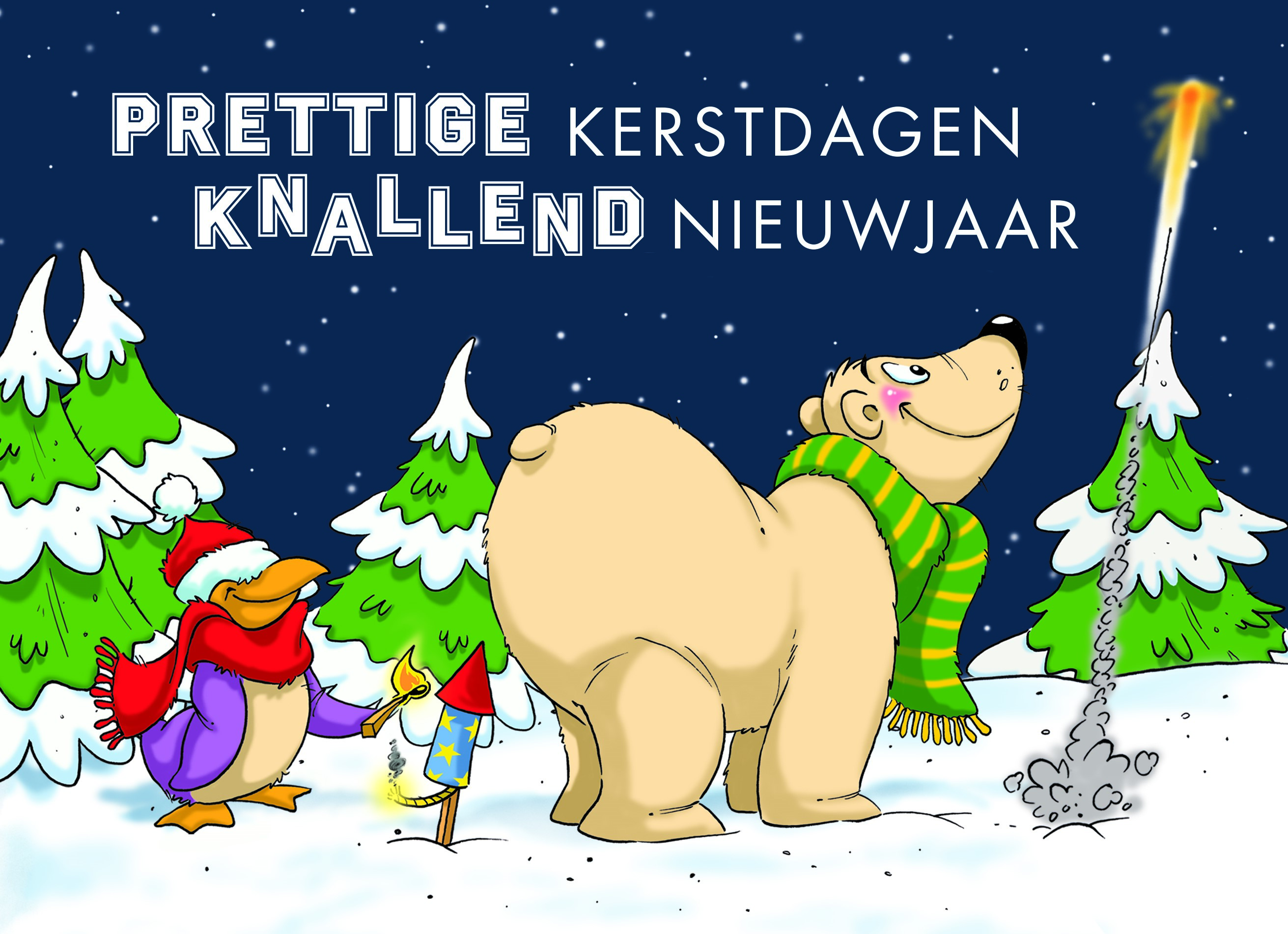 Kaarten kerst grappig Hallmark