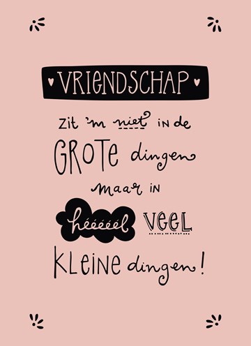Nieuw Kaarten Liefde / Vriendschap - Vriendschap | Hallmark XW-12