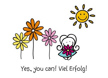 Echte Karte Viel Glück / Gut gemacht Viel Erfolg Hallmark