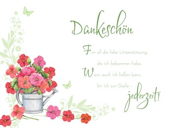 Echte Karte Danke Hallmark