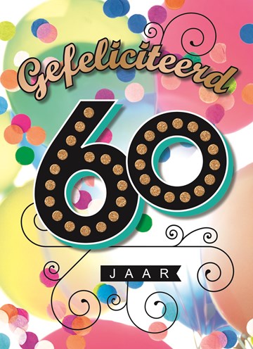 Goede Kaarten Verjaardag leeftijden - 60 | Hallmark SM-59