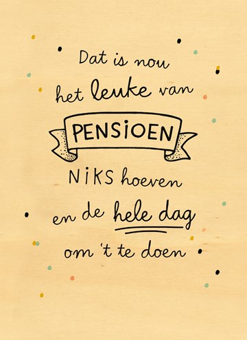 Welp Kaarten Werken / Pensioen - Pensioen | Hallmark YP-76