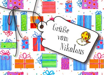 Echte Karte Nikolaus Hallmark