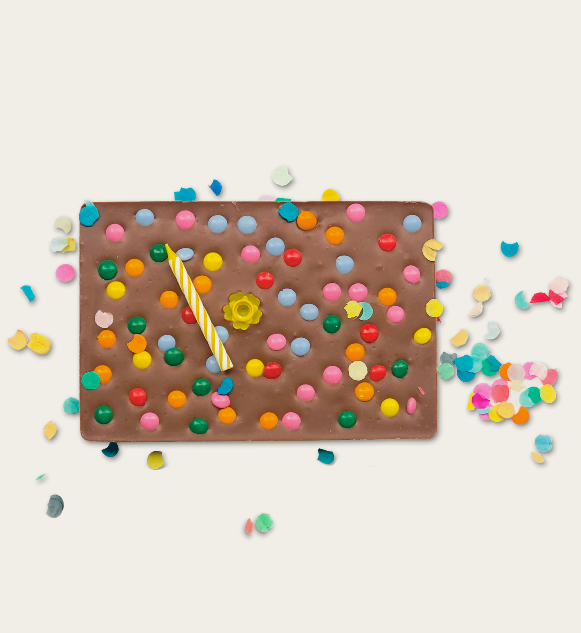 Chocstar Hiep Hiep Verjaardags Chocolade | Chocolade cadeau + kaart versturen
