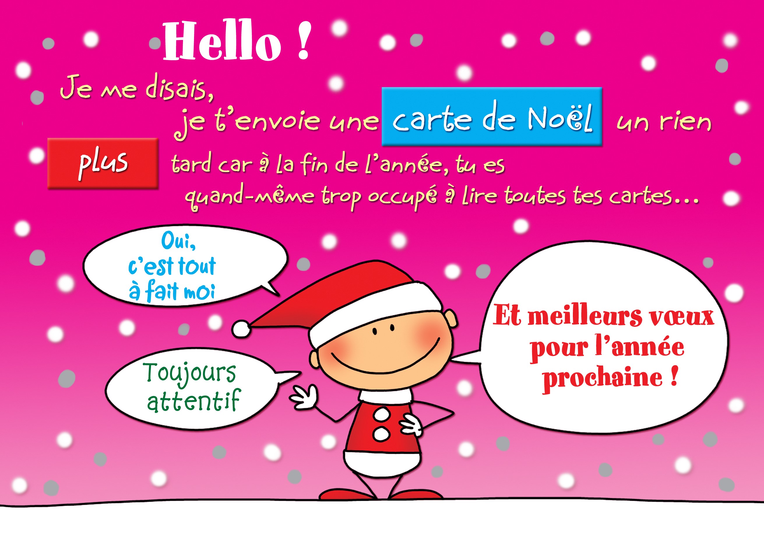 Cartes noel humour noel Hallmark