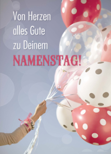 Echte Karte Namenstag Hallmark