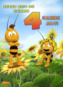 Echte Karte Die Biene Maja Hallmark